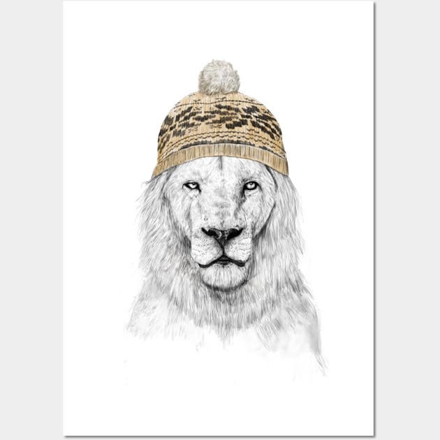 Winter lion Wall Art by soltib